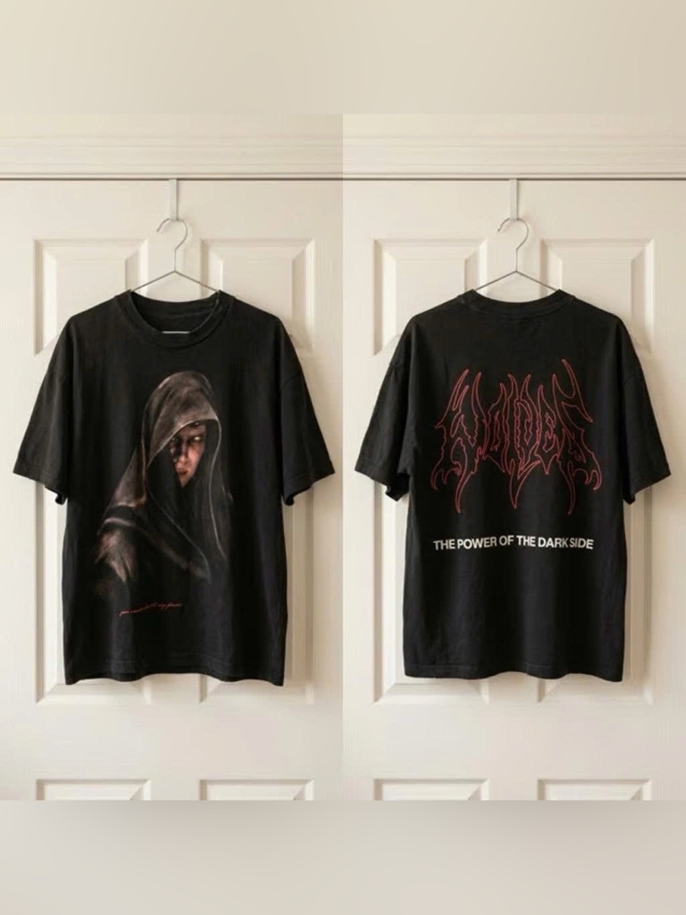 Black DARC SPORT STAR WARS  'The Power of the Dark Side' Graphic Tee
